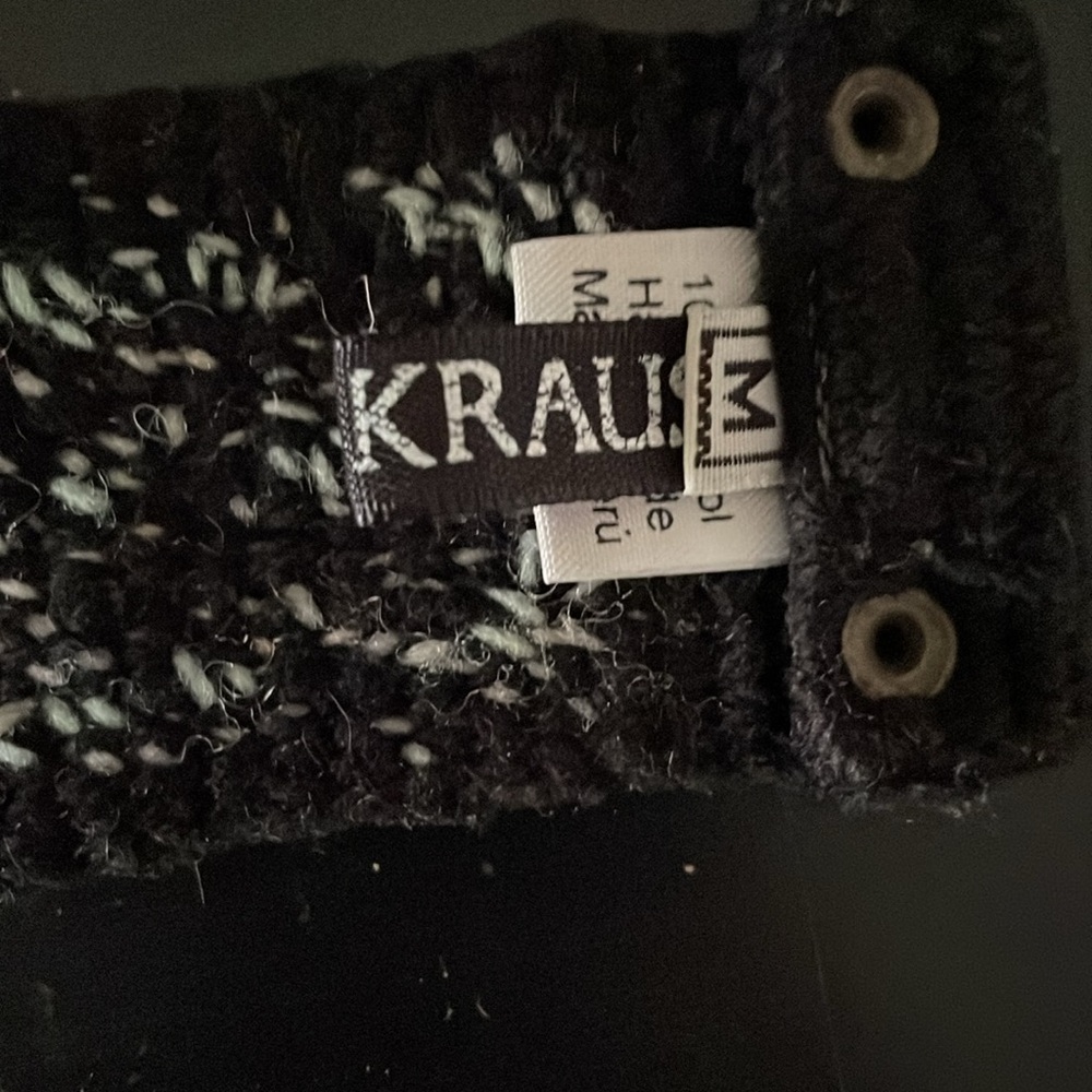 Geometric Pattern Belt/ 100% Wool - Picture 2 of 10
